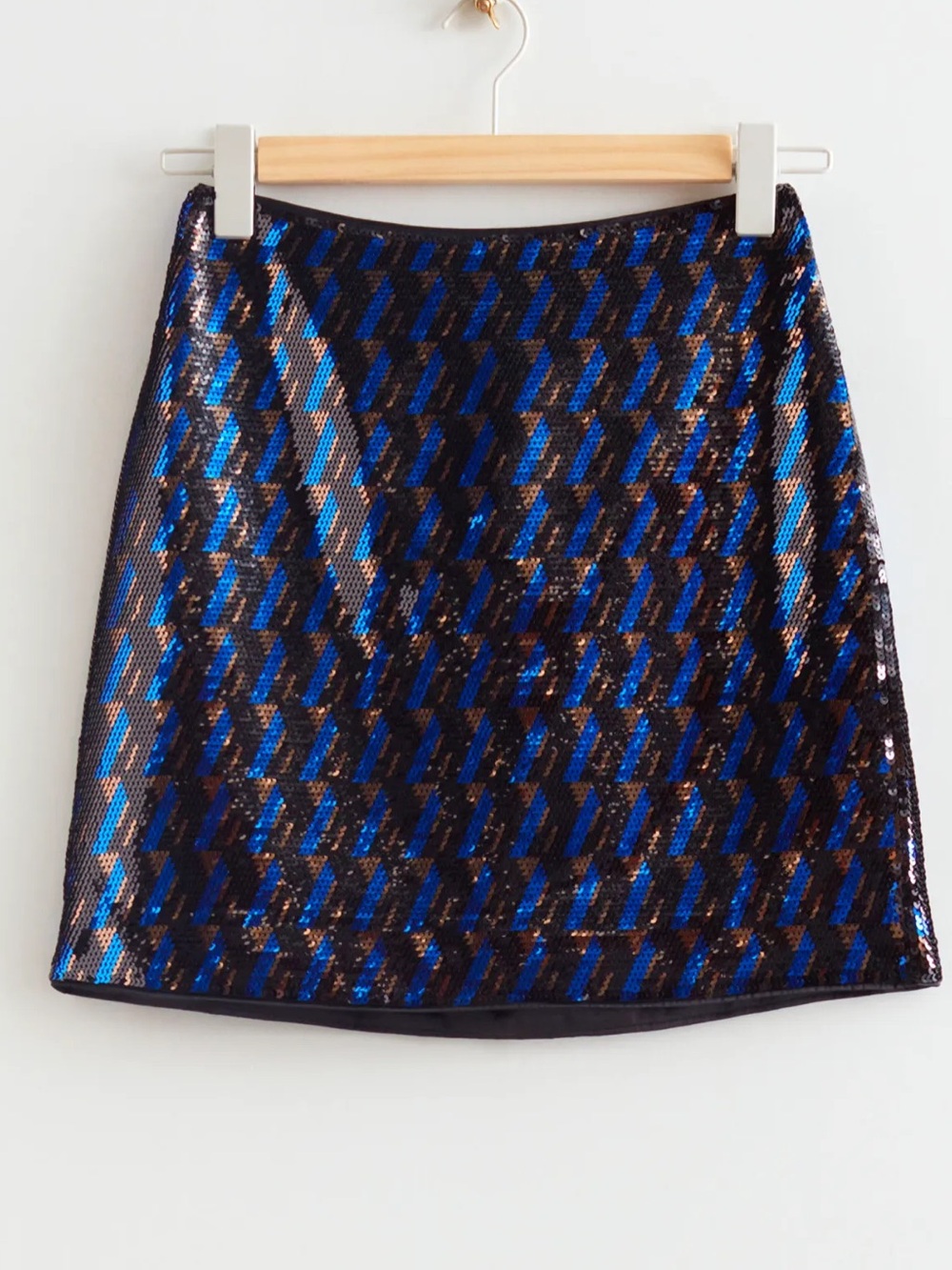 & Other Stories Sequin Mini Skirt EU size 38